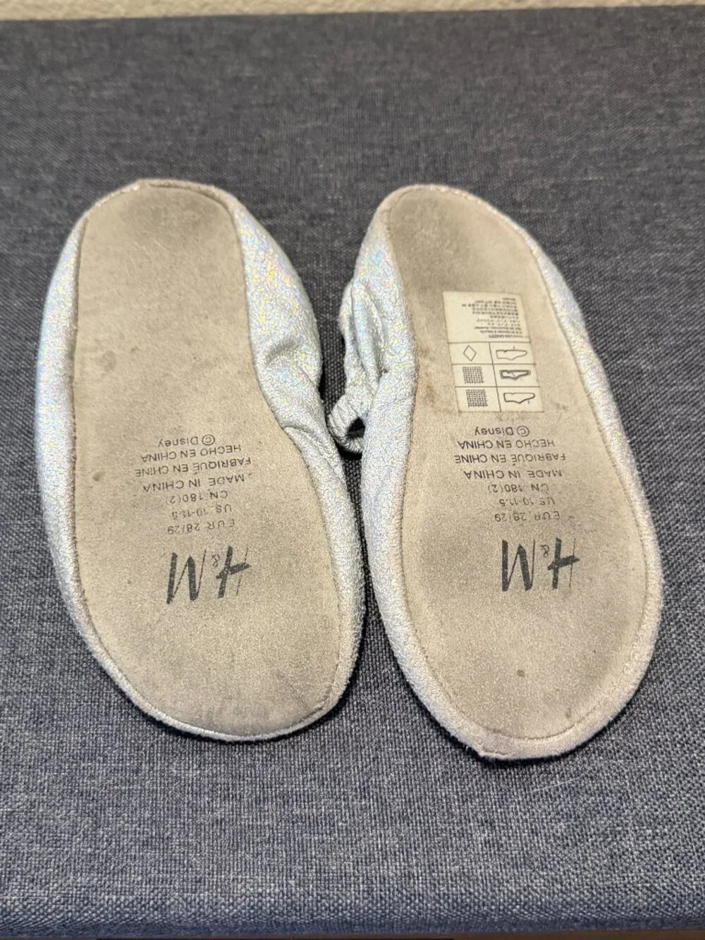Toddler Disney Frozen Elsa Ballet Flats, Size 10–11.5